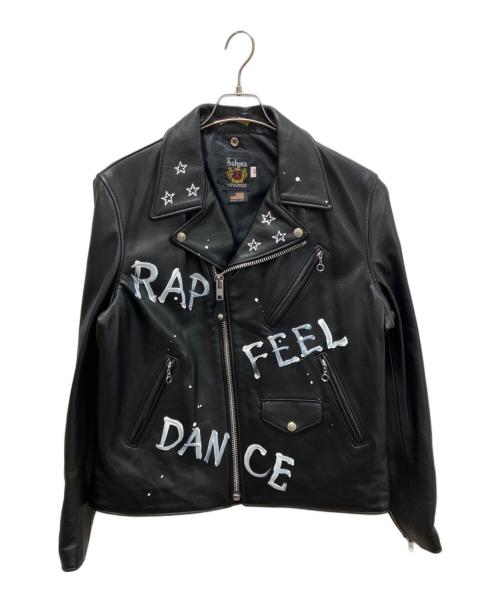 Schott（ショット）Schott (ショット) ONEMADE (ワンメイド) LAMB RIDERS ブラック サイズ:42の古着・服飾アイテム