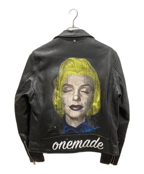 Schott（ショット）Schott (ショット) ONEMADE (ワンメイド) LAMB RIDERS ブラック サイズ:42の古着・服飾アイテム