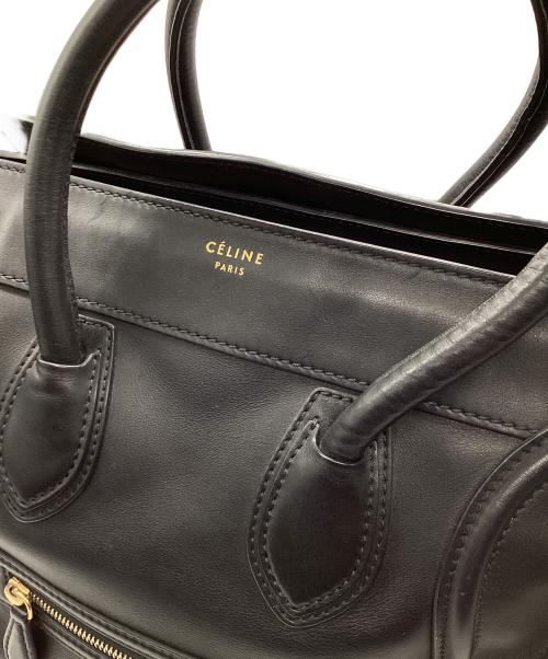 CELINE（セリーヌ）CELINE (セリーヌ) ラゲージ ミニ ブラックの古着・服飾アイテム