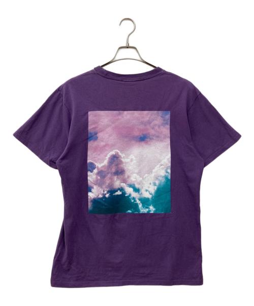 stussy（ステューシー）stussy (ステューシー) ワールドツアーTシャツ パープル サイズ:Lの古着・服飾アイテム
