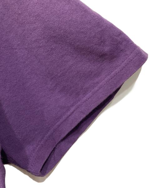 stussy（ステューシー）stussy (ステューシー) ワールドツアーTシャツ パープル サイズ:Lの古着・服飾アイテム