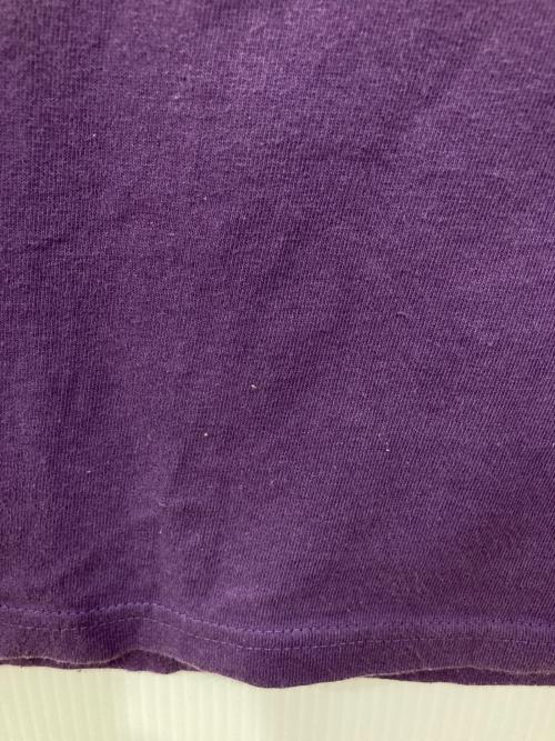 stussy（ステューシー）stussy (ステューシー) ワールドツアーTシャツ パープル サイズ:Lの古着・服飾アイテム