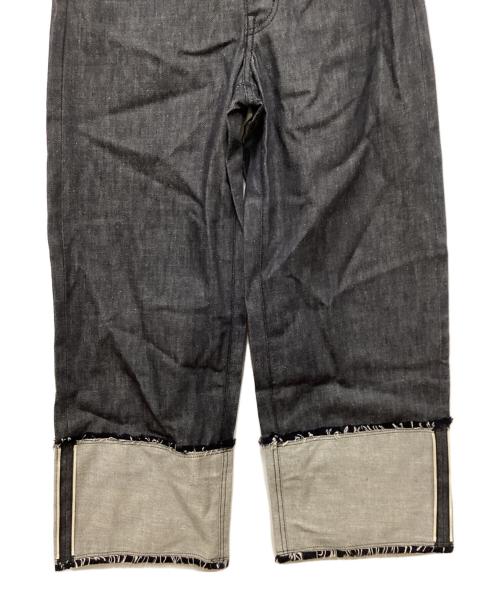 MALLOW BLUE（マロウブルー）MALLOW BLUE (マロウブルー) ロールアップデニムパンツ インディゴ サイズ:1の古着・服飾アイテム