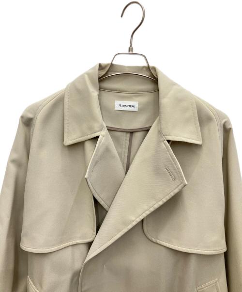 Aresense（アーセンス）Aresense (アーセンス) トレンチコート アイボリー サイズ:36の古着・服飾アイテム