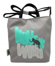 HUNTING WORLD（ハンティングワールド）の古着「ボルネオチャリティー 2WAYバッグ」｜グレー