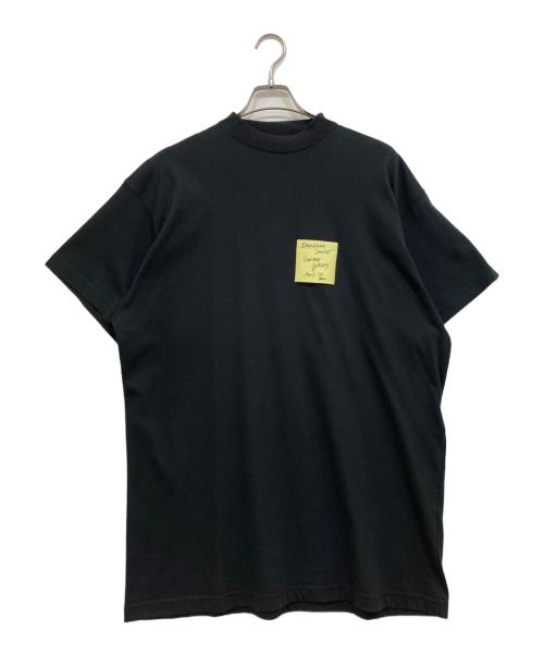 BALENCIAGA（バレンシアガ）BALENCIAGA (バレンシアガ) STICKY NOTE T ブラック サイズ:Lの古着・服飾アイテム