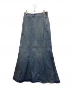 haikureハイクル）の古着「マーメイドデニムスカート」｜インディゴ