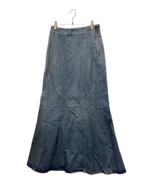 haikure（ハイクル）haikure (ハイクル) マーメイドデニムスカート インディゴ サイズ:26 未使用品の古着・服飾アイテム