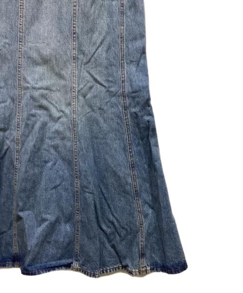 haikure（ハイクル）haikure (ハイクル) マーメイドデニムスカート インディゴ サイズ:26 未使用品の古着・服飾アイテム
