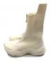 emmi (エミ) Vibramニットブーツ ホワイト サイズ:23：6000円