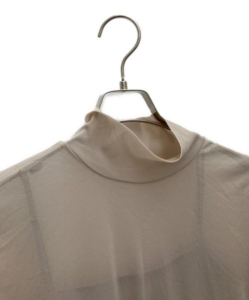 Noble（ノーブル）Noble (ノーブル) トリコットシアーワンピース ベージュ サイズ:SIZEFREEの古着・服飾アイテム