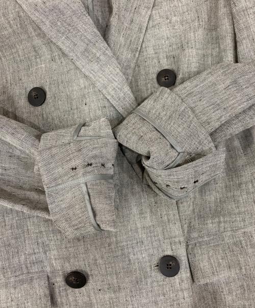 theory（セオリー）theory (セオリー) SHARKSKIN CRUNCH SET UP グレー サイズ:00の古着・服飾アイテム