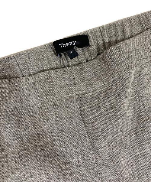 theory（セオリー）theory (セオリー) SHARKSKIN CRUNCH SET UP グレー サイズ:00の古着・服飾アイテム