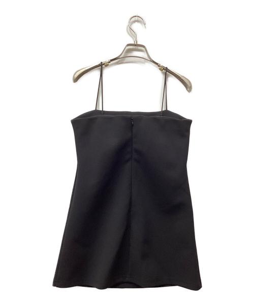 TIMELESS WOMAN（タイムレス ウーマン）TIMELESS WOMAN (タイムレス ウーマン) BONDING MINI DRESS & SHORTS ブラック サイズ:Ｍの古着・服飾アイテム