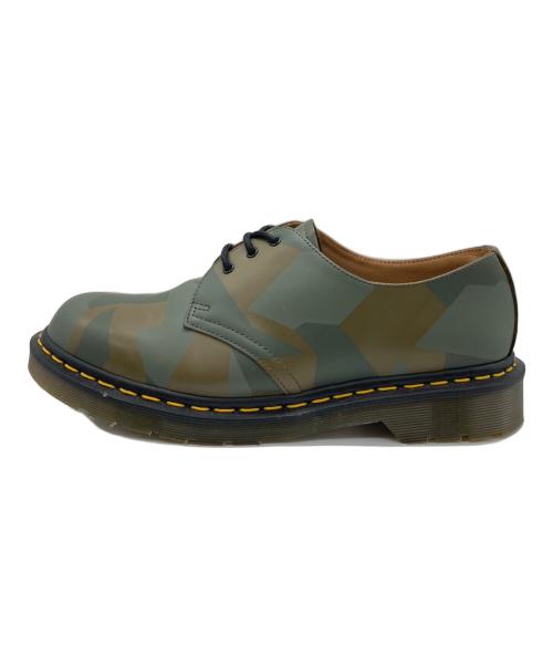 Dr.Martens（ドクターマーチン）Dr.Martens (ドクターマーチン) COMME des GARCONS HOMME DEUX (コムデギャルソン オム ドゥ) 3ホールシューズ グレー サイズ:9の古着・服飾アイテム