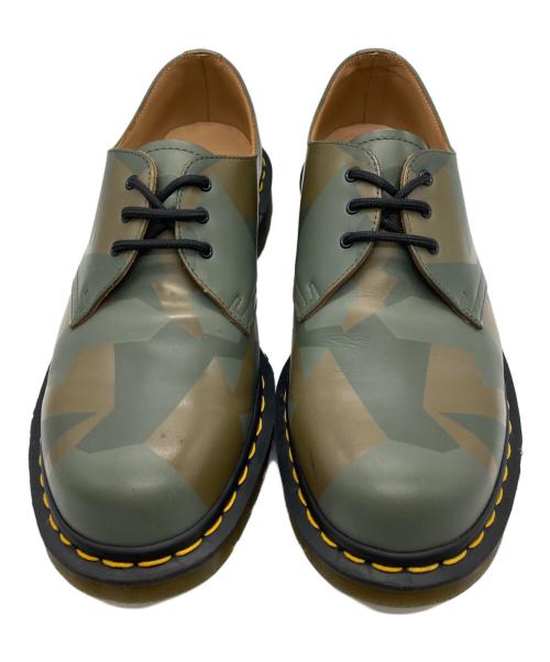 Dr.Martens（ドクターマーチン）Dr.Martens (ドクターマーチン) COMME des GARCONS HOMME DEUX (コムデギャルソン オム ドゥ) 3ホールシューズ グレー サイズ:9の古着・服飾アイテム