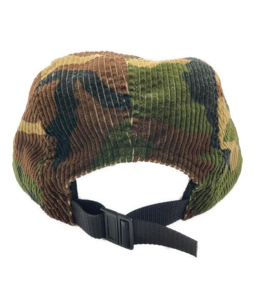 SUPREME（シュプリーム）SUPREME (シュプリーム) Camo Corduroy Camp Cap グリーンの古着・服飾アイテム
