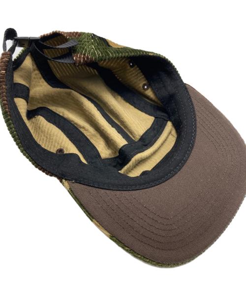 SUPREME（シュプリーム）SUPREME (シュプリーム) Camo Corduroy Camp Cap グリーンの古着・服飾アイテム