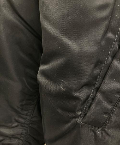 Manastash（マナスタッシュ）Manastash (マナスタッシュ) AVIREX (アヴィレックス) MA-1ジャケット ブラック サイズ:Lの古着・服飾アイテム