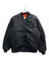 Manastash（マナスタッシュ）の古着「MA-1ジャケット」｜ブラック