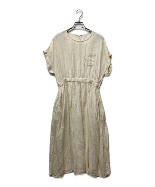 nest Robe（ネストローブ）nest Robe (ネストローブ) リネンワンピース アイボリー サイズ:FREEの古着・服飾アイテム