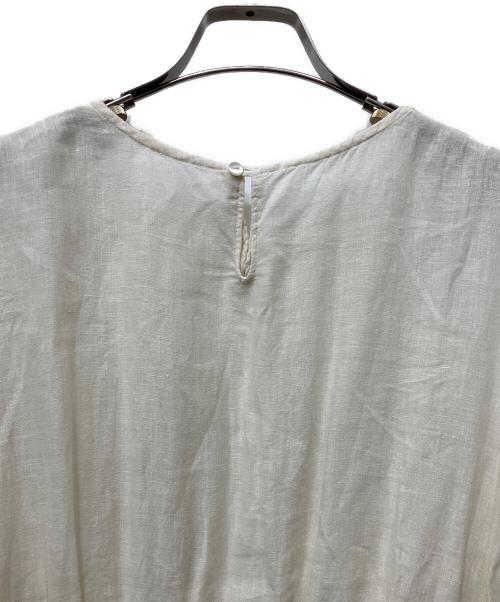 nest Robe（ネストローブ）nest Robe (ネストローブ) リネンワンピース アイボリー サイズ:FREEの古着・服飾アイテム