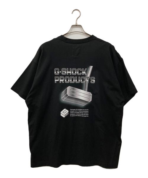 G-SHOCK PRODUCTS（ジーショック プロダクツ）G-SHOCK PRODUCTS (ジーショック プロダクツ) G-PUTTER T-SHIRT ブラック サイズ:XLの古着・服飾アイテム