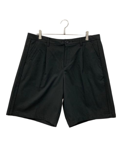 adidas（アディダス）adidas (アディダス) ROLLING LINKS ツイストウィーブ ワイドショーツ ブラック サイズ:92の古着・服飾アイテム
