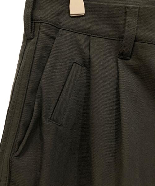 adidas（アディダス）adidas (アディダス) ROLLING LINKS ツイストウィーブ ワイド チノパンツ ブラック サイズ:92の古着・服飾アイテム