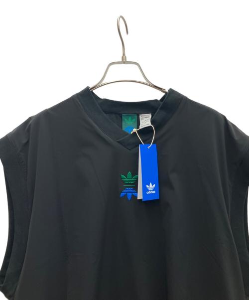 adidas（アディダス）adidas (アディダス) ROLLING LINKS 撥水 ベスト ブラック サイズ:XL 未使用品の古着・服飾アイテム