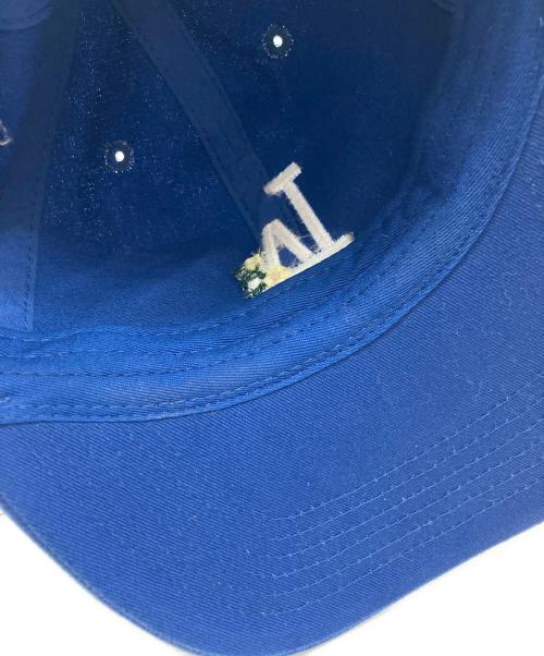 adress（アドレス）adress (アドレス) LA SASANQUA BASEBALL CAP ブルーの古着・服飾アイテム