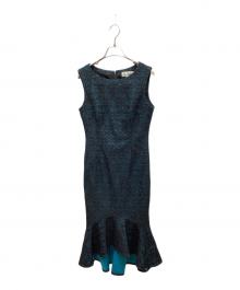 Una Valerie（ウナヴァレリェ）の古着「ドレスワンピース」｜グリーン