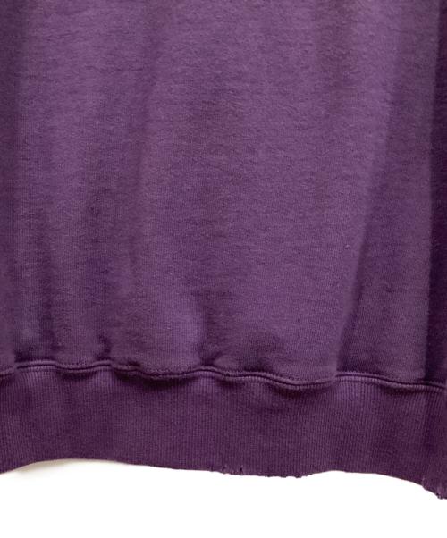 FILL THE BILL（フィルザビル）FILL THE BILL (フィルザビル) Reversible Sweat Parka グレー×パープル サイズ:SIZE 2の古着・服飾アイテム