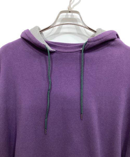 FILL THE BILL（フィルザビル）FILL THE BILL (フィルザビル) Reversible Sweat Parka グレー×パープル サイズ:SIZE 2の古着・服飾アイテム