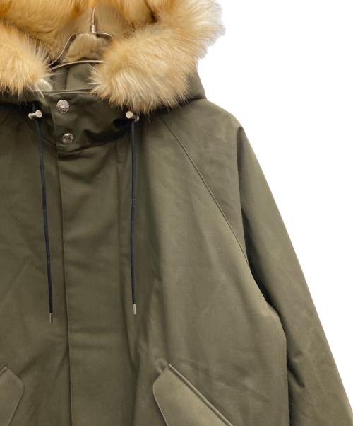 MACKINTOSH（マッキントッシュ）MACKINTOSH (マッキントッシュ) EDIFICE (エディフィス) 別注RAINTEC SKYE PARKA DOWN SHORT カーキ サイズ:40の古着・服飾アイテム