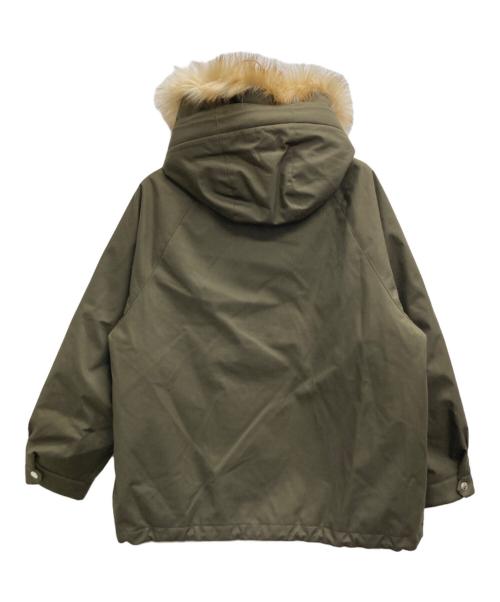 MACKINTOSH（マッキントッシュ）MACKINTOSH (マッキントッシュ) EDIFICE (エディフィス) 別注RAINTEC SKYE PARKA DOWN SHORT カーキ サイズ:40の古着・服飾アイテム