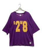 South2 West8サウスツー ウエストエイト）の古着「Hockey Tee/OT606」｜パープル