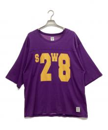 South2 West8（サウスツー ウエストエイト）の古着「Hockey Tee/OT606」｜パープル