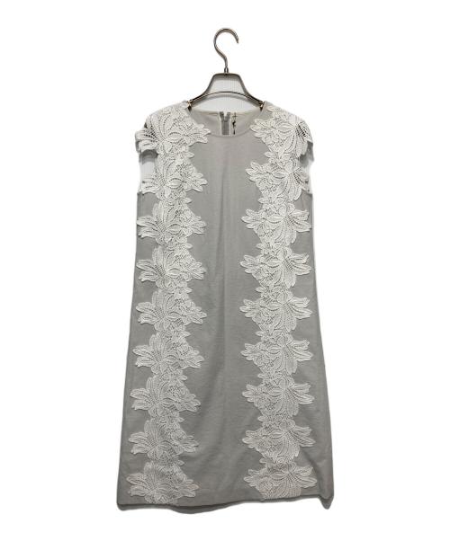 DUAL VIEW（デュアルヴュー）DUAL VIEW (デュアルヴュー) ノースリーブワンピース グレー サイズ:40 未使用品の古着・服飾アイテム