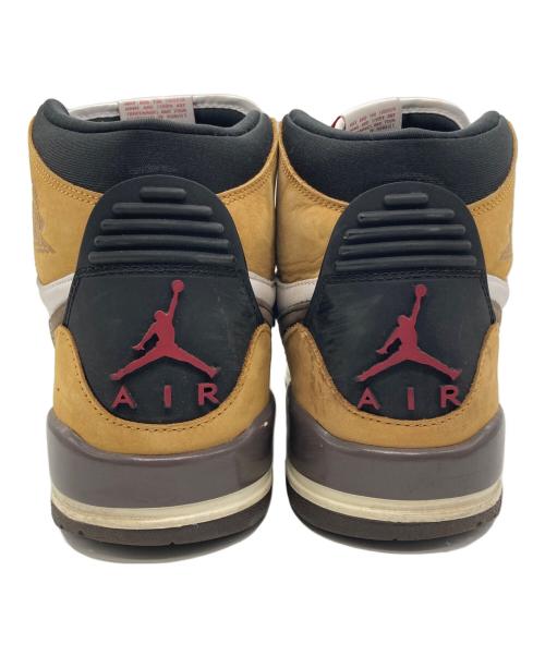 NIKE（ナイキ）NIKE (ナイキ) ハイカットスニーカー ホワイト×ブラウン サイズ:28.0の古着・服飾アイテム