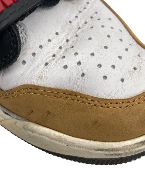 NIKE（ナイキ）NIKE (ナイキ) ハイカットスニーカー ホワイト×ブラウン サイズ:28.0の古着・服飾アイテム