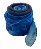 GUCCIグッチ）の古着「シルクスカーフ」｜ブルー