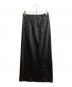 journal standard L'essage（ジャーナルスタンダード レサージュ）の古着「サテンマキシスカート」｜ブラック
