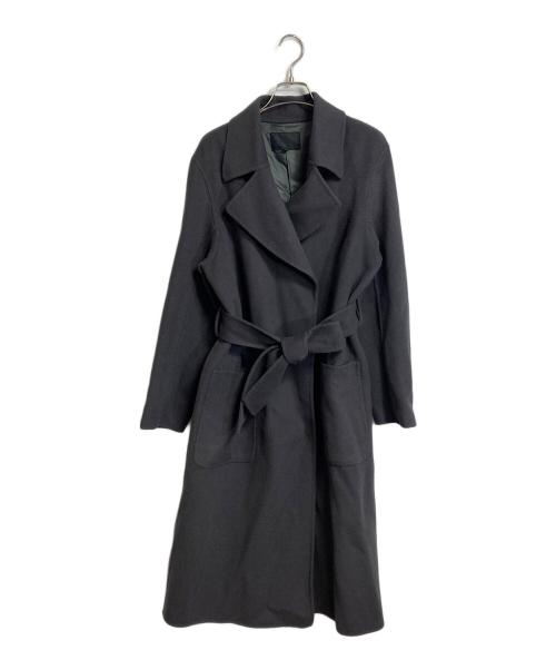 icB（アイシービー）icB (アイシービー) Wool Rever トレンチ型コート グレー サイズ:9の古着・服飾アイテム