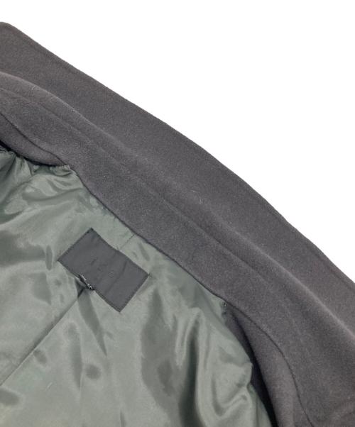 icB（アイシービー）icB (アイシービー) Wool Rever トレンチ型コート グレー サイズ:9の古着・服飾アイテム