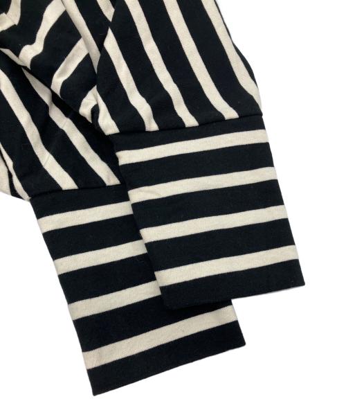 LE PHIL（ル フィル）LE PHIL (ル フィル) バックスリットラスティックジャージープルオーバーカットソー ブラック サイズ:FREEの古着・服飾アイテム