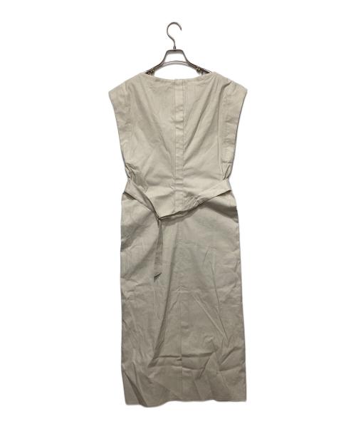 IENA（イエナ）IENA (イエナ) ストレッチリネンワンピース ベージュ サイズ:36の古着・服飾アイテム