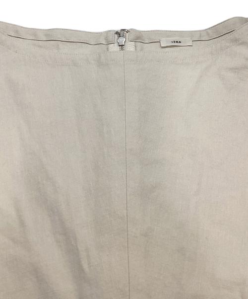 IENA（イエナ）IENA (イエナ) ストレッチリネンワンピース ベージュ サイズ:36の古着・服飾アイテム