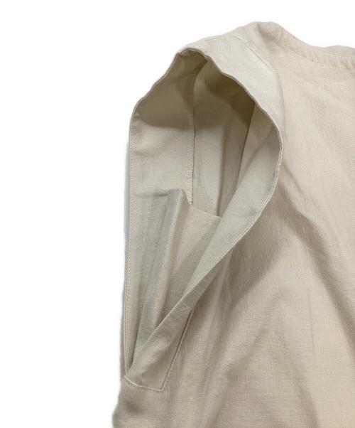 IENA（イエナ）IENA (イエナ) ストレッチリネンワンピース ベージュ サイズ:36の古着・服飾アイテム
