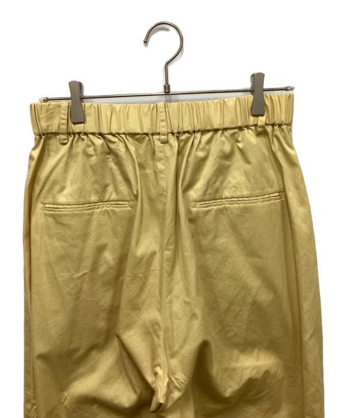 journal standard luxe（ジャーナルスタンダード ラックス）journal standard luxe (ジャーナルスタンダード リュクス) タックワイドパンツ イエロー サイズ:FREEの古着・服飾アイテム